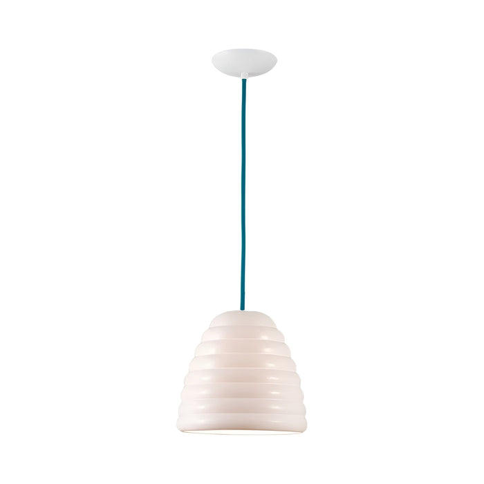 Hector Bibendum Pendant Light in Turquoise (Large).