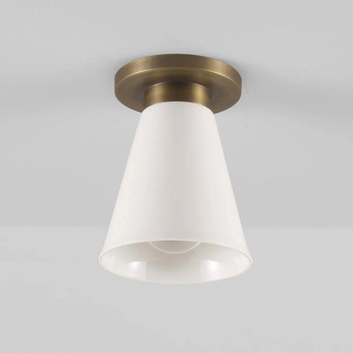 Hector Flowerpot Flush Mount Ceiling Light in Detail.