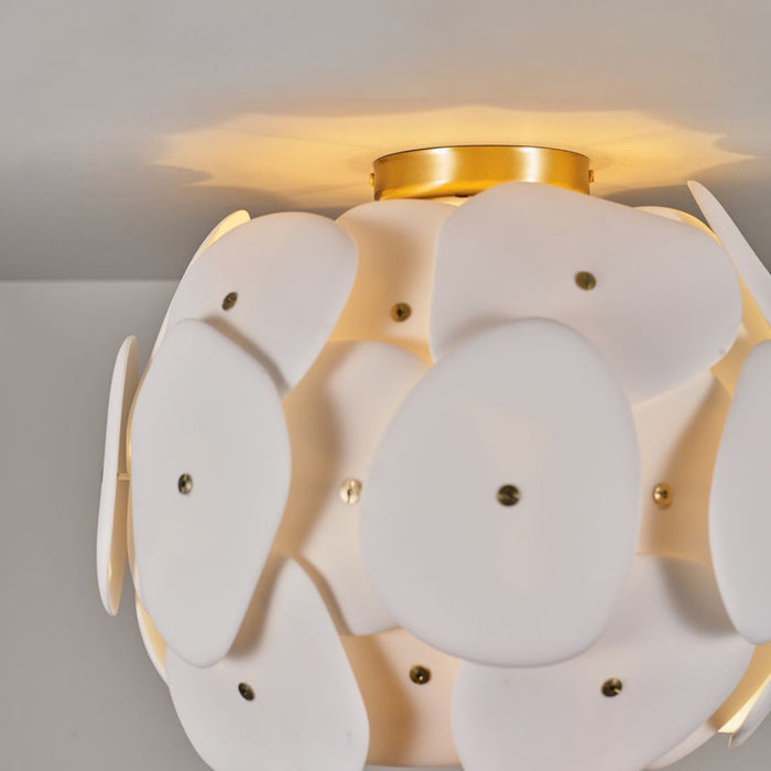 Pebble Flush Mount Ceiling Light in Detail.