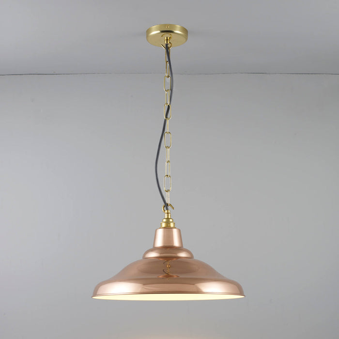 School 7200 Pendant Light in Detail.