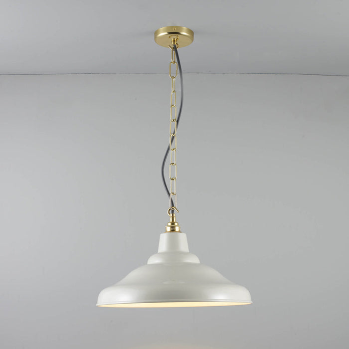 School 7200 Pendant Light in Detail.