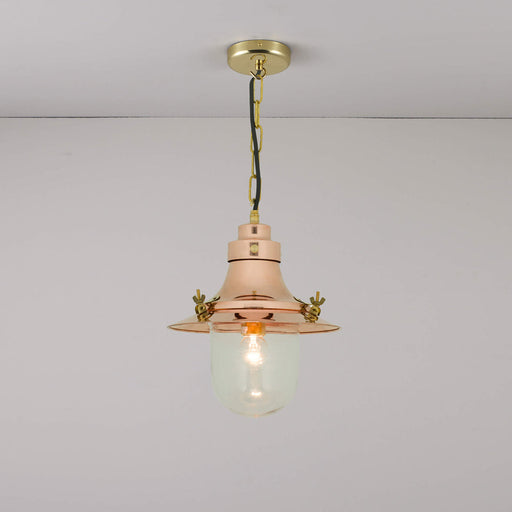 Ship's Deck Pendant Light in Detail.