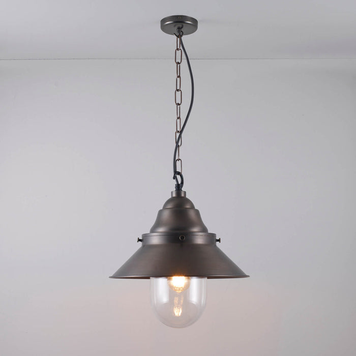 Ship's Deck Pendant Light in Detail.