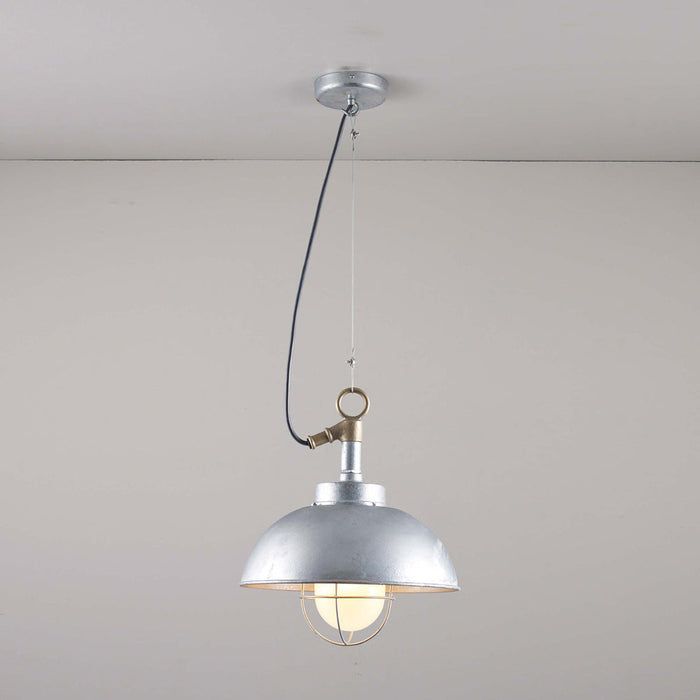 Shipyard Pendant Light in Detail.