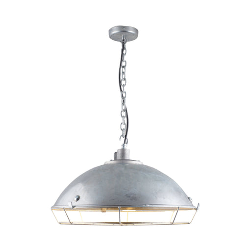 Steel Working Pendant Light.