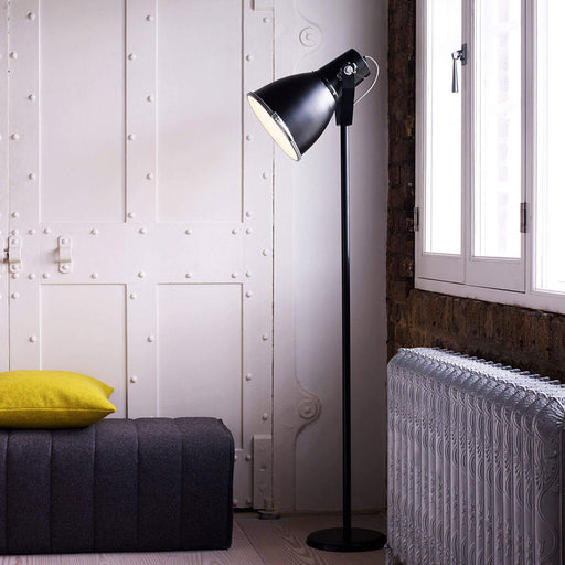 Stirrup Floor Lamp in living room.