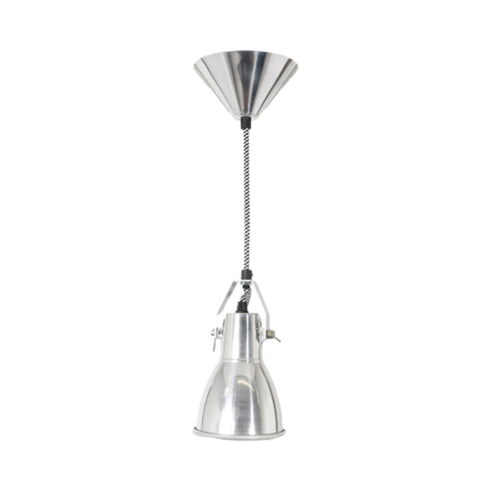 Stirrup Pendant Light in Natural Aluminium (Small).