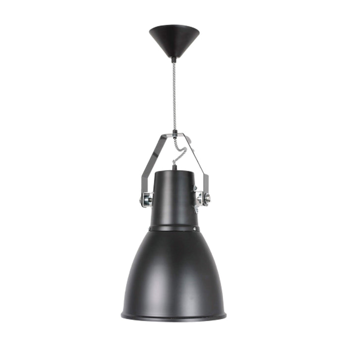 Stirrup Pendant Light in Black (Large).