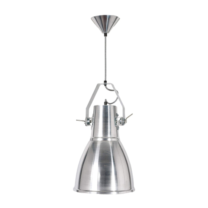 Stirrup Pendant Light in Natural Aluminium (Large).