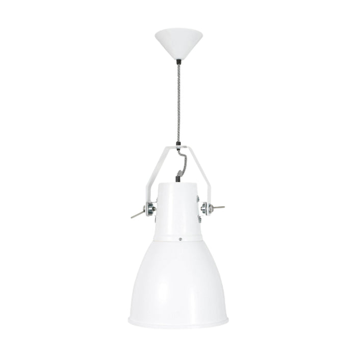 Stirrup Pendant Light in White (Large).