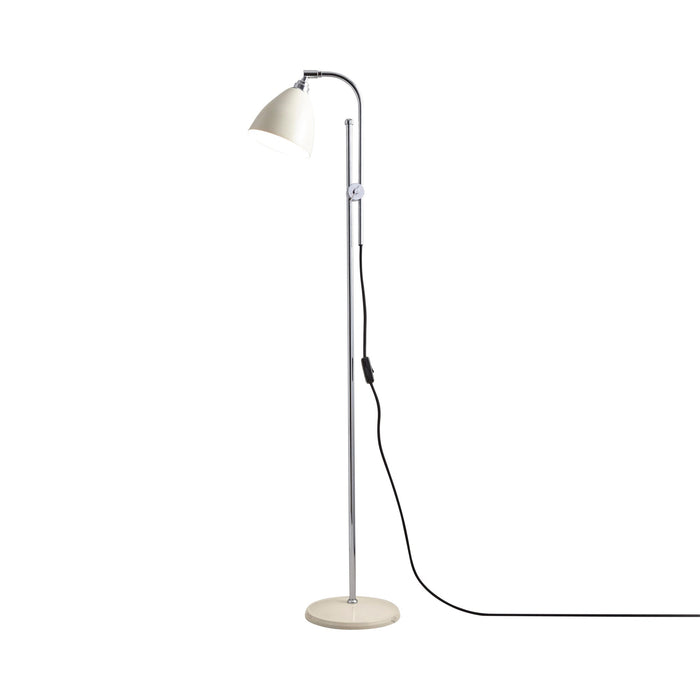 Task Floor Lamp in Cream.