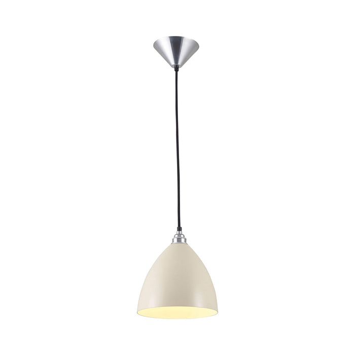 Task Pendant Light in Cream.