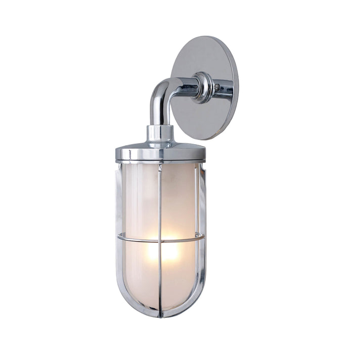 Weatherproof Ship's Well Glass Wall Light.