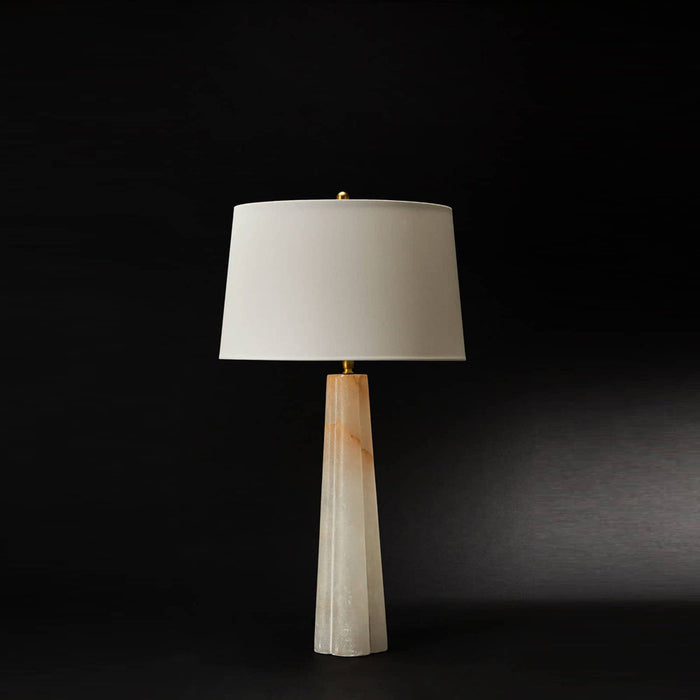 Quatrefoil Table Lamp in Detail.