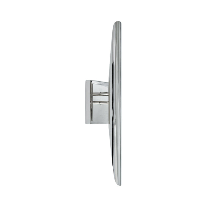 Redford Wall Light in Polished Nickel.