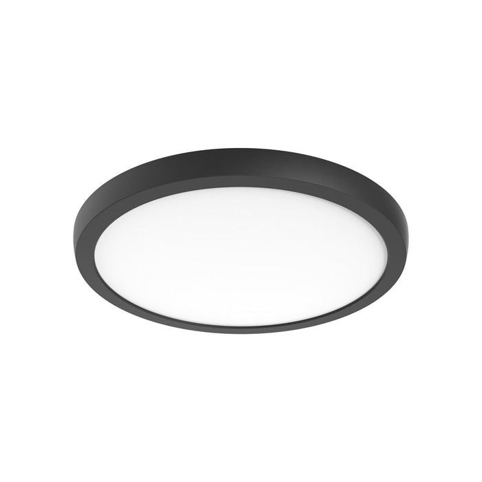 Blink Pro LED Flush Mount Ceiling Light in Black (15" Round / 29.5W).