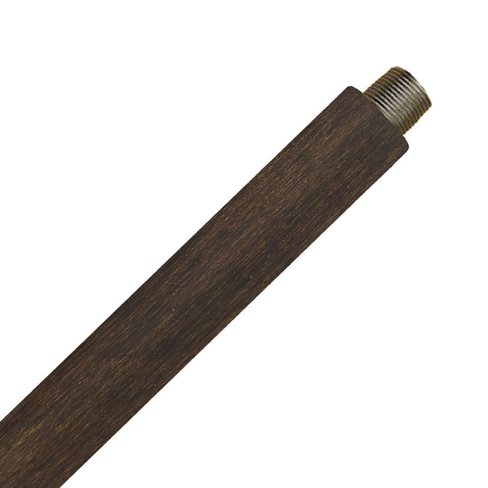 Savoy House Extension Downrod in Whiskey Wood.