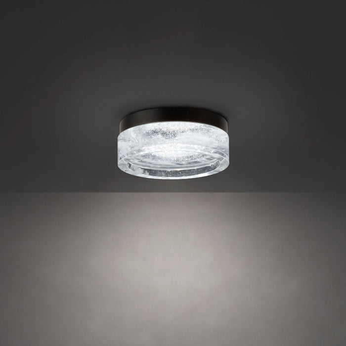 Melange LED Flush Mount Ceiling Light in Detail.