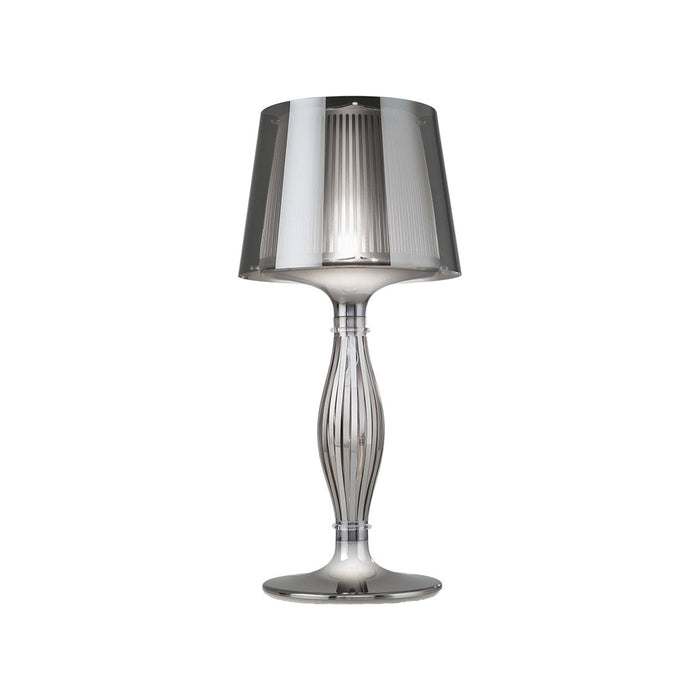 Liza Table Lamp in Pewter.
