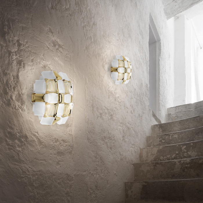Mida Applique Wall Light in stair.