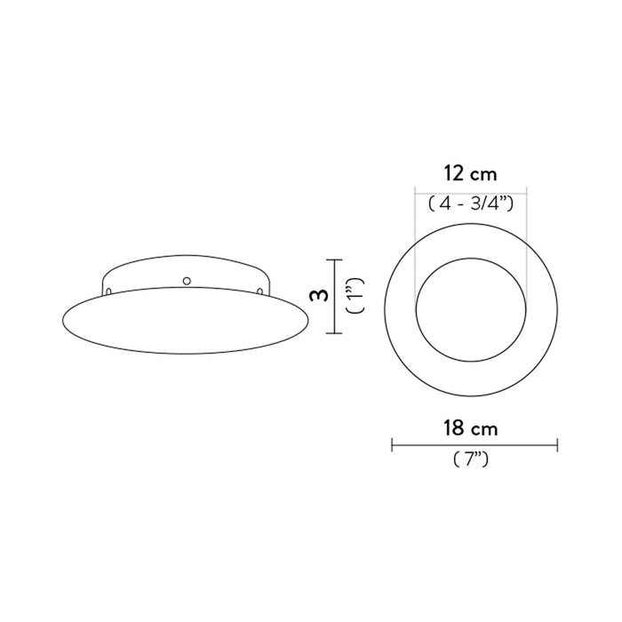 Nuvem Canopy - line drawing.