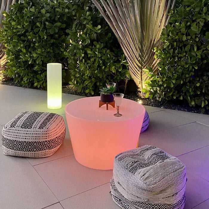 Bass Outdoor LED Lamp in Outside Area.