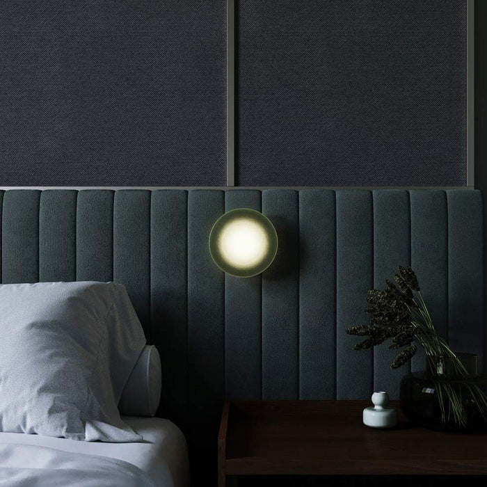 Mist LED Ceiling / Wall Light in bedroom.
