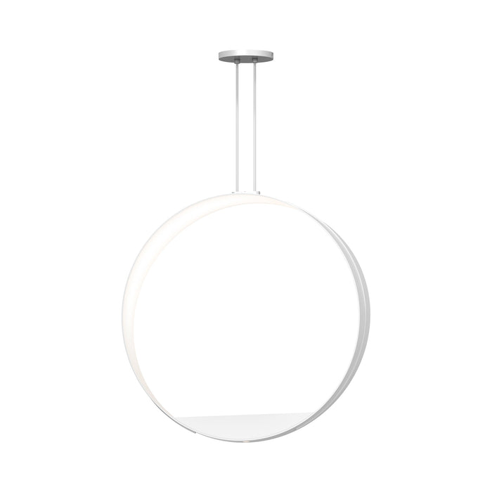 Aureola™ LED Pendant Light in Satin White.