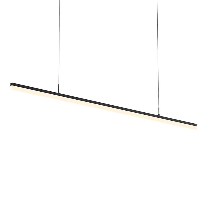 Stiletto LED Pendant Light in Satin Black (X-Large).