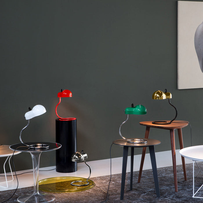 MiniTopo Table Lamp in living room.