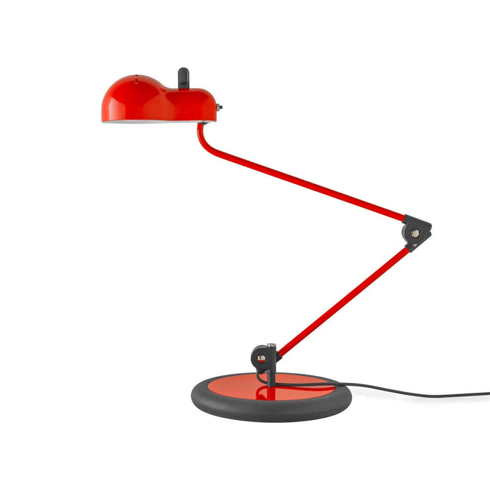 Topo Table Lamp in Red.