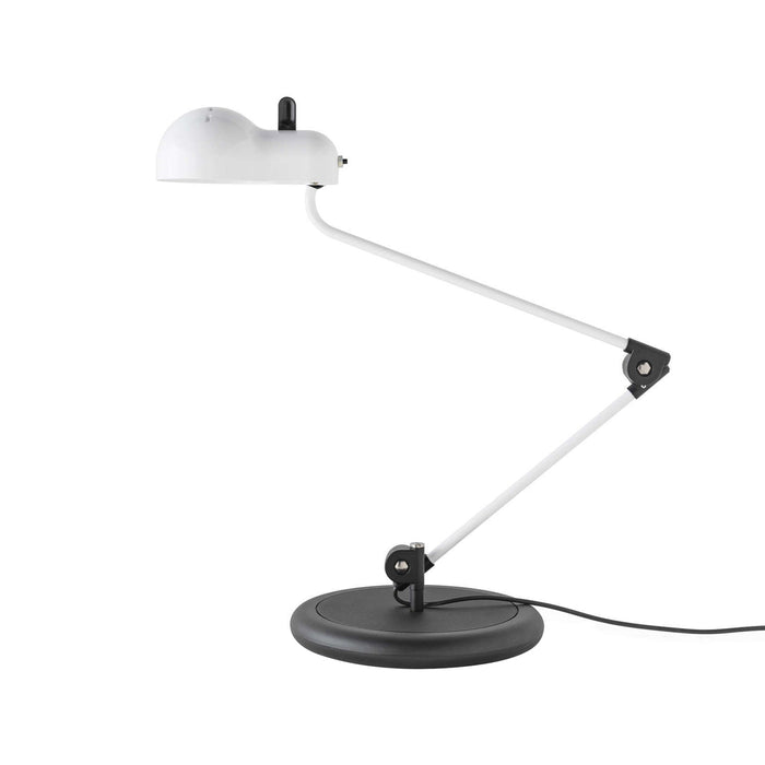 Topo Table Lamp in White.