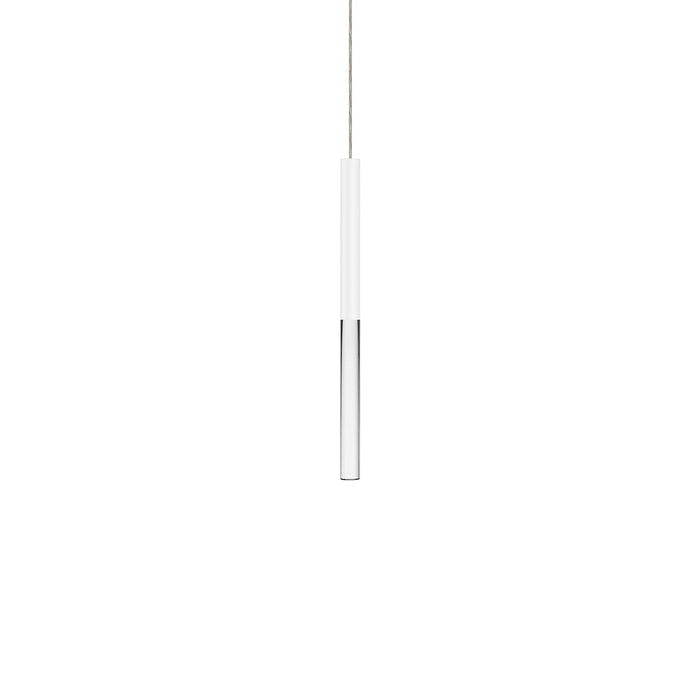 Acrylic LED Pendant Light in White (Small).