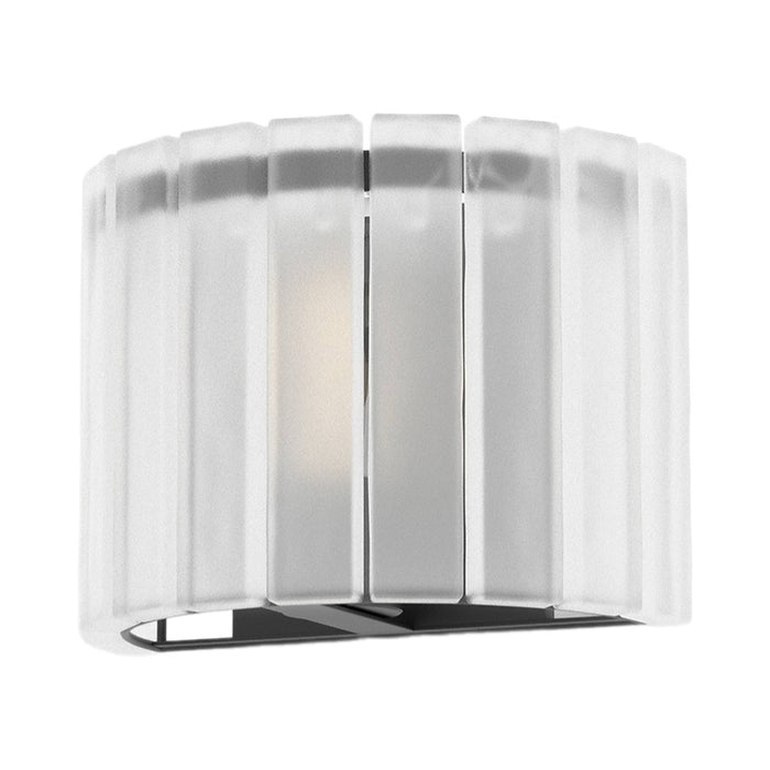 Xylo Wall Light in Black/Frost.