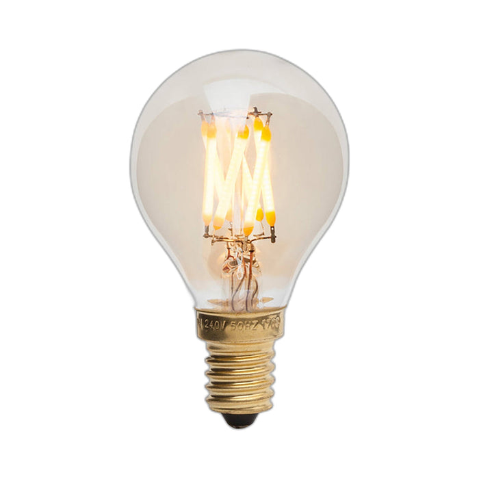 Pluto Candelabra Base G14 Type LED Bulb in Tinted.