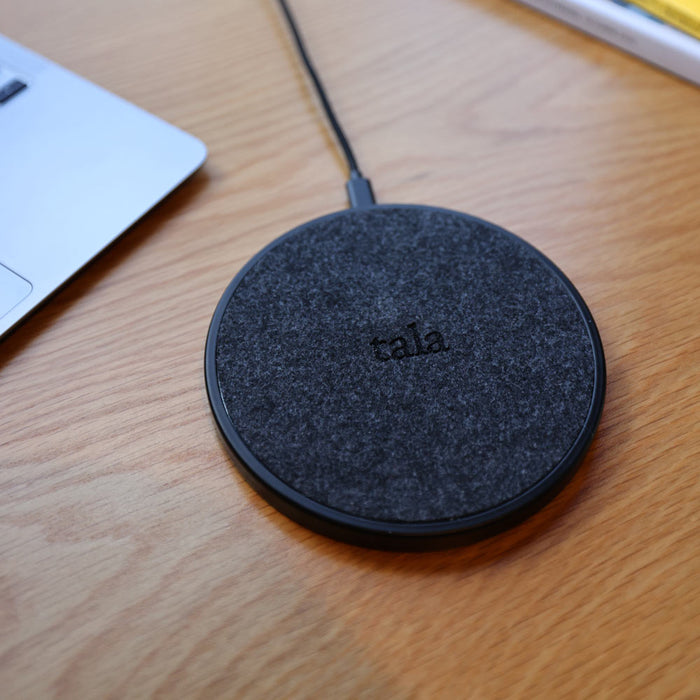 The Muse Wireless Charger in living room.