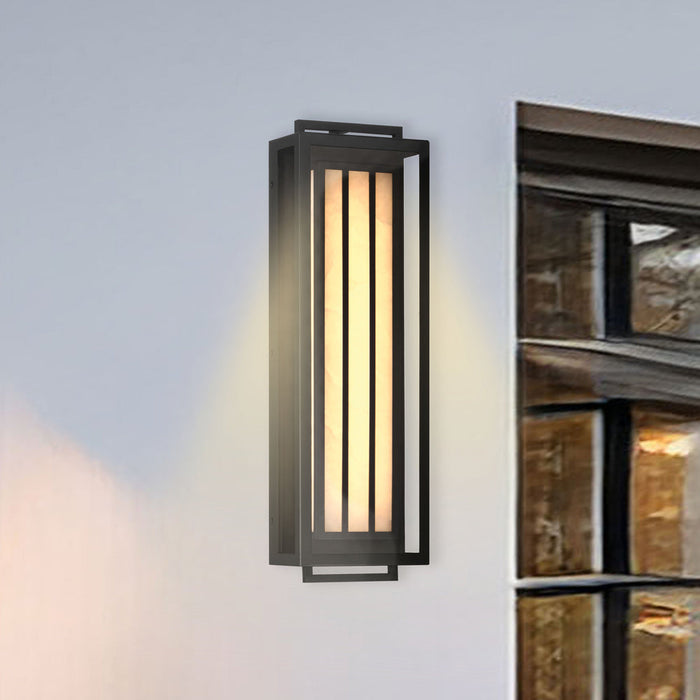 Eastly Outdoor LED Wall Light in Outside Area.