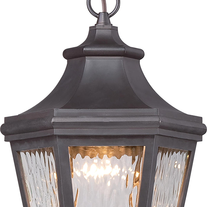 Hanford Pointe Outdoor LED Pendant Light in Detail.