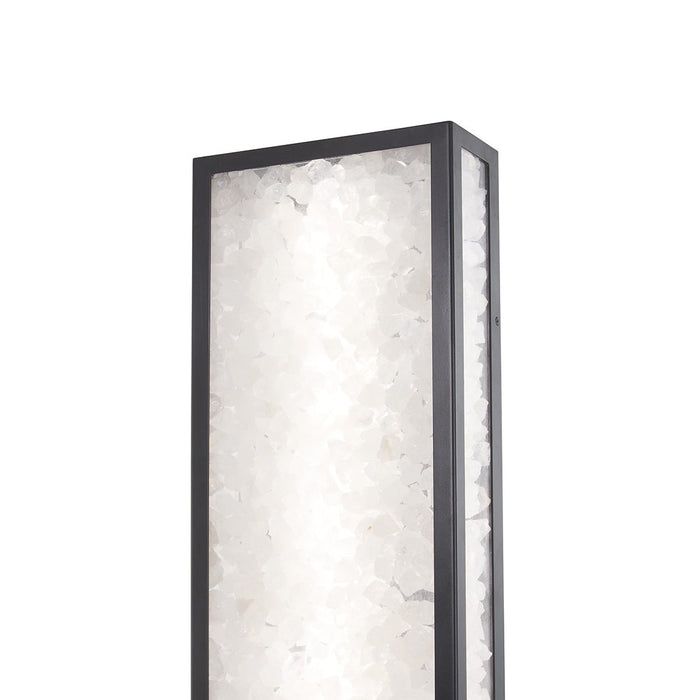 Salt Creek Vertical Outdoor LED Wall Light in Detail.