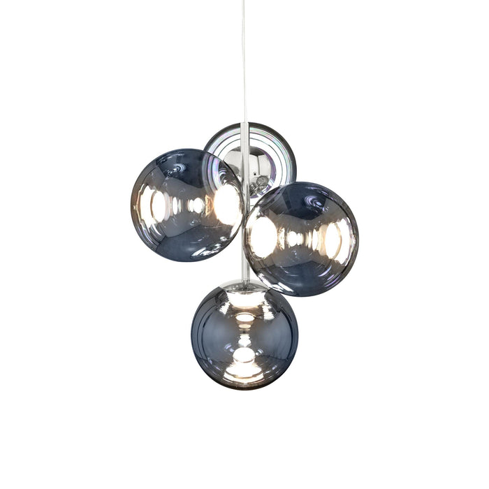 Globe LED Mini Chandelier in Detail.