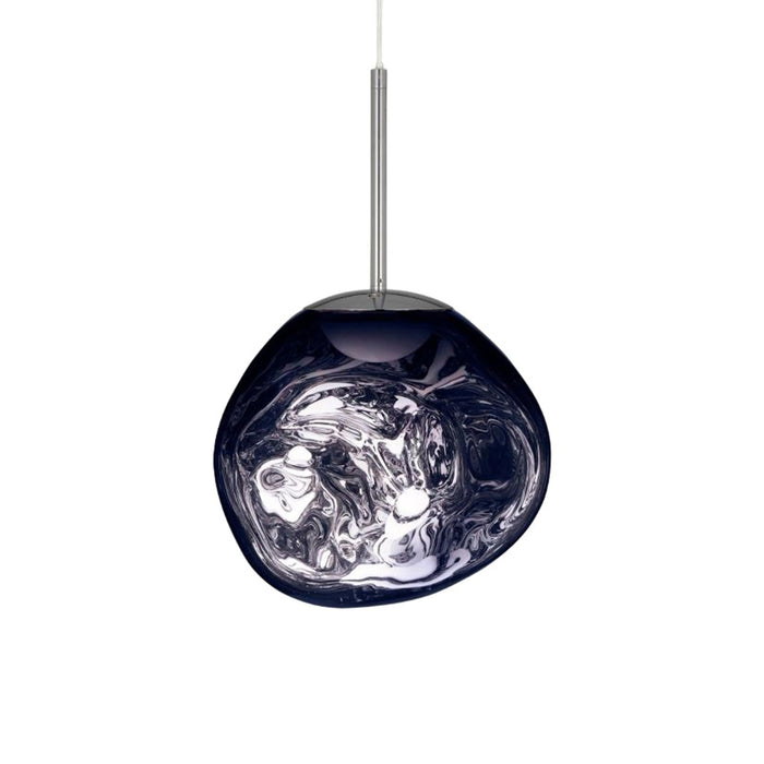 Melt LED Mini Pendant Light in Smoke.