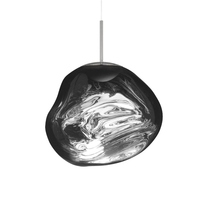 Melt LED Pendant Light in Chrome.