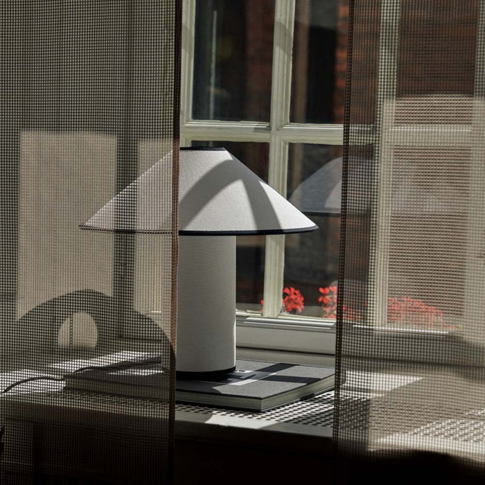 Colette Table Lamp in living room.