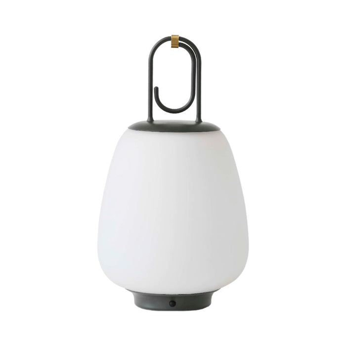 Lucca Outdoor LED Table Lamp in Moss.