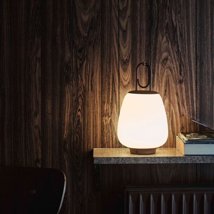 Lucca Outdoor LED Table Lamp in Detail.