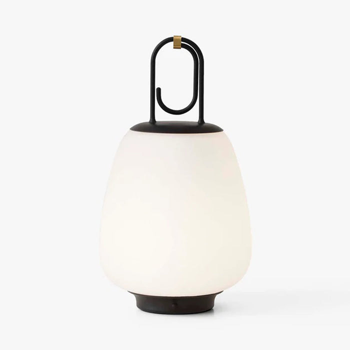 Lucca SC51 LED Table Lamp in Black.