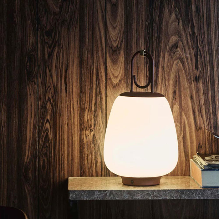 Lucca SC51 LED Table Lamp in living room.