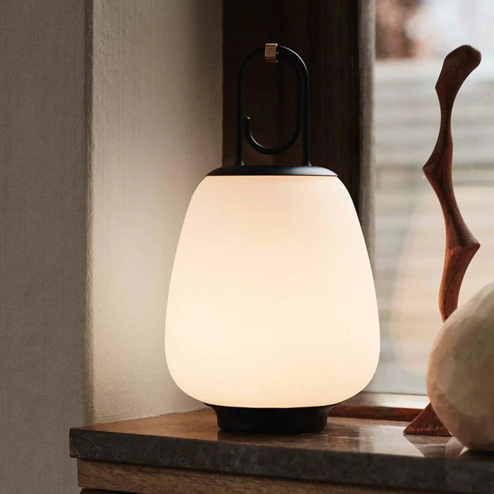 Lucca SC51 LED Table Lamp in living room.