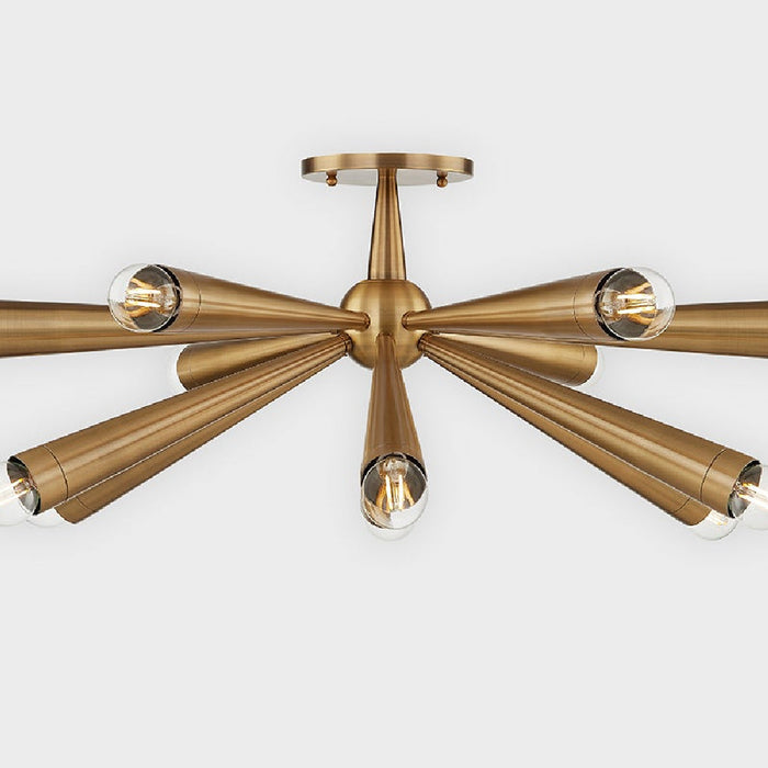 Keanu Semi Flush Mount Ceiling Light in Detail.