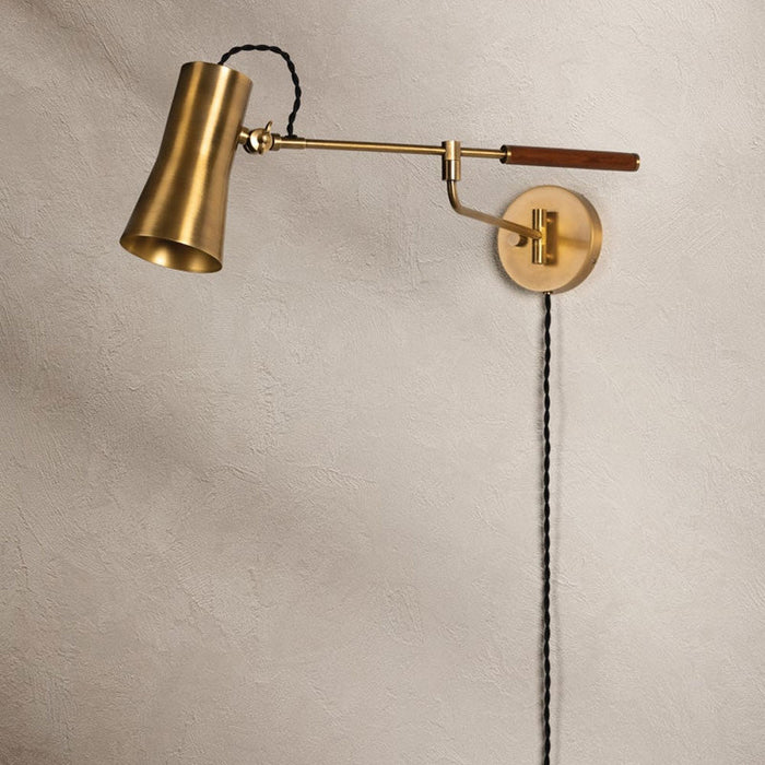 Novel Plug-in Wall Light in Detail.